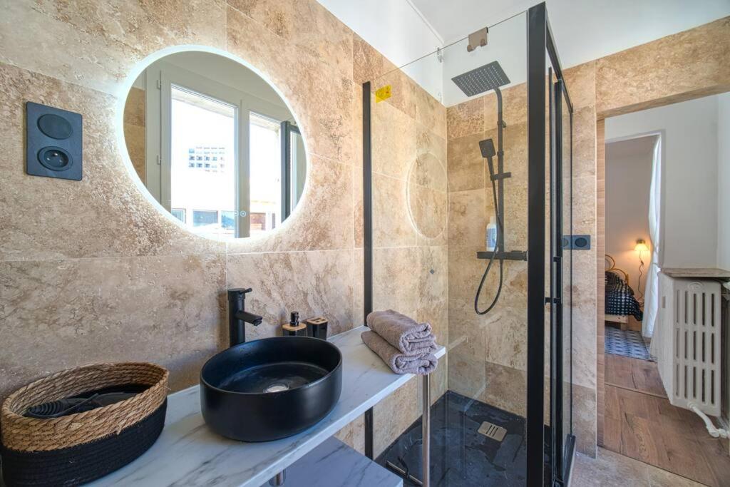 Appartement Tout Equipe Au Coeur Du Vieux Port 4 Couchages Marselha Exterior foto